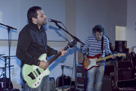 Presentación de videoclip y concierto del taller "1+1 Fusión Cultural Atalaya, 2ª Fase" por la Universidad de Málaga. Paraninfo. Abril de 2010