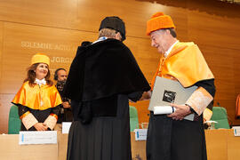 Investidura de Jorge Martínez-Vázquez como Doctor "Honoris Causa" por la Universidad de Málaga. Edificio del Rectorado. Julio de 2025