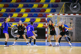 Partido Universidad de Aveiro - Universidad de Colonia. Categoría Femenina. Campeonato Europeo Universitario de Balonmano. Antequera. Julio de 2017