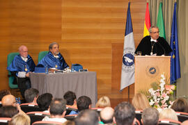 Investidura como Doctor "Honoris Causa" de Antonio Luque por la Facultad de Ciencias de...