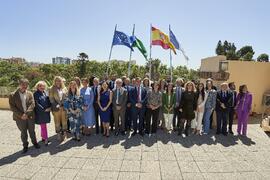 Toma de posesión de los nuevos vicerrectores adjuntos y personal asesor de la Universidad de Mála...