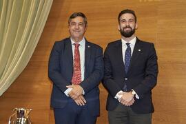 Toma de posesión de Guillermo Sánchez-Archidona Hidalgo como nuevo Vicerrector Adjunto de Desarrollo Estatutario y Relaciones de Empleo de la Universidad de Málaga. Edificio del Rectorado. Abril de 2024