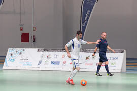 Partido Azerbaiyán contra Omán. 14º Campeonato del Mundo Universitario de Fútbol Sala 2014 (FUTSAL). Antequera. Julio de 2014