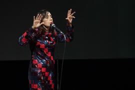 Concierto de Luz Casal. Apertura del Curso Académico 2019-2020 de la Escuela Técnica Superior de Arquitectura de la Universidad de Málaga. Teatro Cervantes. Octubre de 2019