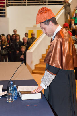 Investidura de nuevos doctores por la Universidad de Málaga. Salón de Actos de la Facultad de Derecho. Enero de 2013