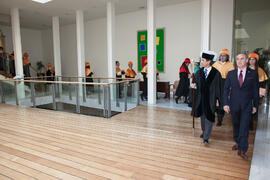 Investidura como Doctor "Honoris Causa" de Manuel Molina Lozano por la Facultad de Turismo de la Universidad de Málaga. Rectorado. Abril 2016