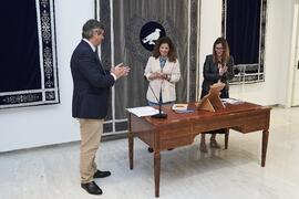 Toma de posesión de Ana Isabel Marín Guerrero como nueva asesora en materia de Calidad Docente de la Universidad de Málaga. Edificio del Rectorado. Abril de 2024