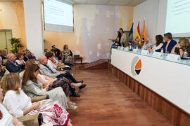 Intervención de Beatriz Rodríguez. Presentación del Retrato de Honor de D. Eugenio José Luque Domínguez. Facultad de Ciencias Económicas y Empresariales. Junio de 2025