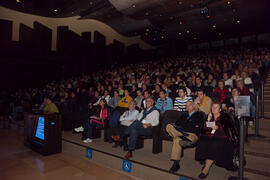 Asistentes al Panel de Expertos. 3º Congreso Internacional de Actividad Físico-Deportiva para Mayores de la Universidad de Málaga. Palacio de Ferias y Congresos de Málaga. Marzo de 2009