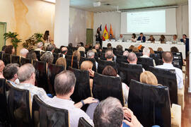 Intervención de Beatriz Rodríguez. Presentación del Retrato de Honor de D. Eugenio José Luque Domínguez. Facultad de Ciencias Económicas y Empresariales. Junio de 2025