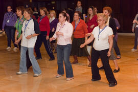 Taller de Ritmos Básicos para Mayores. 3º Congreso Internacional de Actividad Físico-Deportiva para Mayores de la Universidad de Málaga. Palacio de Ferias y Congresos de Málaga. Marzo de 2009