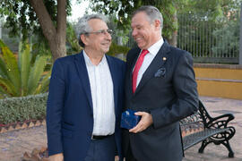 Homenaje al personal que cumple 25 años de servicio en la UMA o jubilado. Jardín Botánico. Junio de 2018