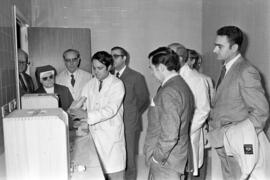 Málaga. Visita al Hospital Civil. Noviembre de 1972