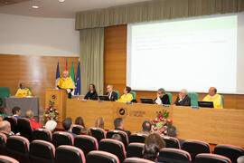 Investidura como Doctor "Honoris Causa" de Edmund Neugebauer por la Facultad de Medicina de la Universidad de Málaga. Edificio del Rectorado. Noviembre de 2016