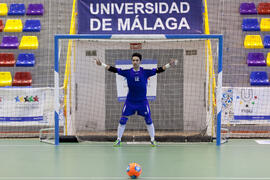 Partido Irán contra Bielorrusia. 14º Campeonato del Mundo Universitario de Fútbol Sala 2014 (FUTSAL). Antequera. Julio de 2014