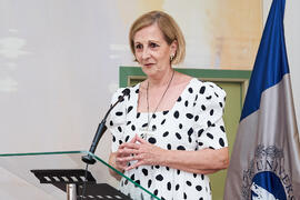 Discurso de Ana María Sánchez Tejeda. Presentación del Retrato de Honor de D. Eugenio José Luque Domínguez. Facultad de Ciencias Económicas y Empresariales. Junio de 2025