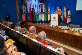 Discurso de investidura de Bernardo Quintero como Doctor "Honoris Causa" por la Universidad de Málaga. Paraninfo. Marzo de 2025